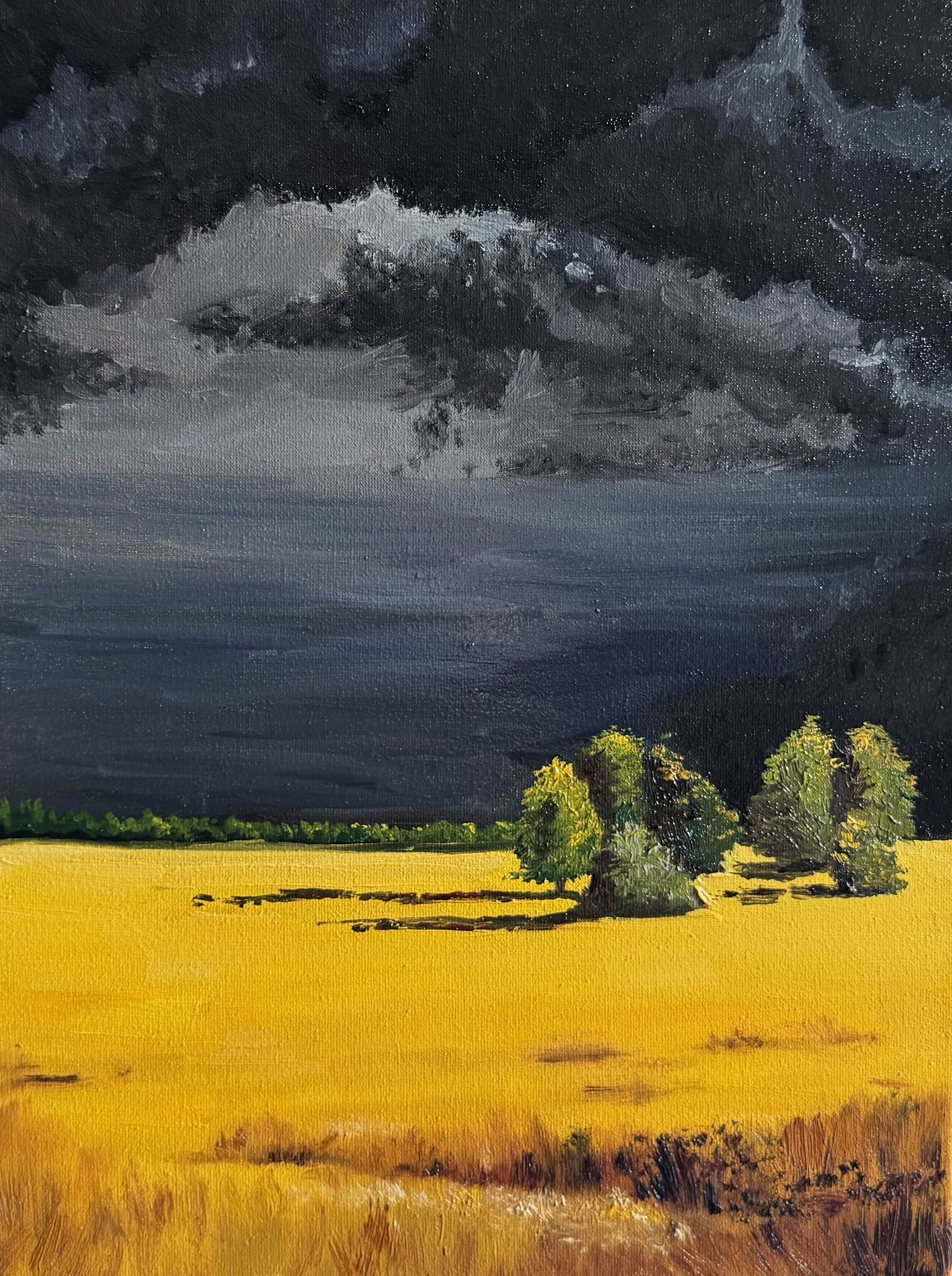Thunder, 40 × 20 cm, 2025